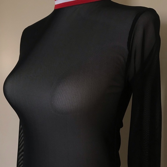 Zara sheer long sleeve - Picture 3 of 5